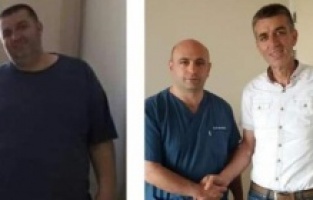 Ameliyatla 151 kilo vererek sağlığına kavuştu