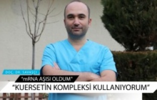 “Mutasyonlu virüsün aşıya adapte olmasına karşı kuersetin kullanılmalı”