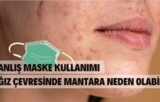 Yanlış maske kullanımı bakteriyel enfeksiyona yol açabilir