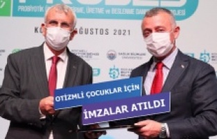Otizmli bireyler için Probiyotik Ürün Geliştirme projesi imzalandı