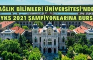 YKS 2021 şampiyonlarına SBÜ'den burs imkânı