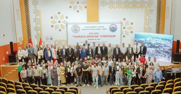 Türk ve Filistinli akademisyenlerin katıldığı Göğüs Hastalıkları Sempozyumu düzenlendi