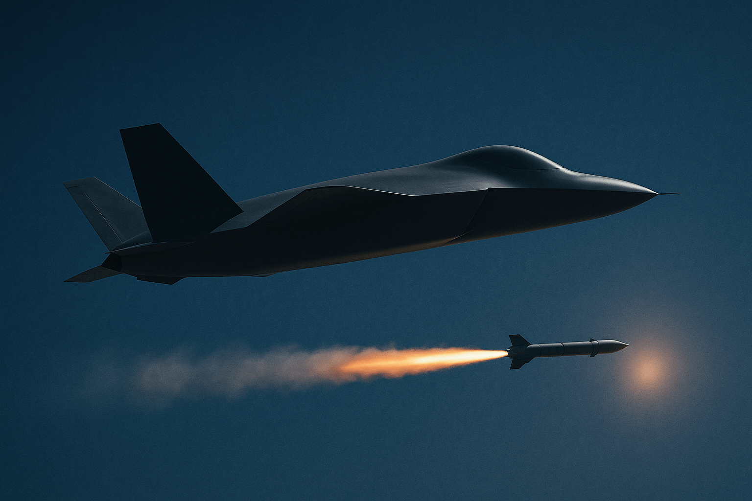 Türkiye’nin insansız savaş uçağı Kızılelma, Sinop açıklarında gerçekleştirilen testte jet