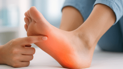 Topuk dikeni, topuk kemiğinin altında zamanla oluşan küçük bir çıkıntı