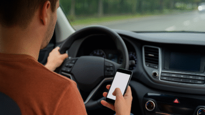Araç kullanırken cep telefonuna göz atmanın, sürücünün reaksiyon süresini %30’a