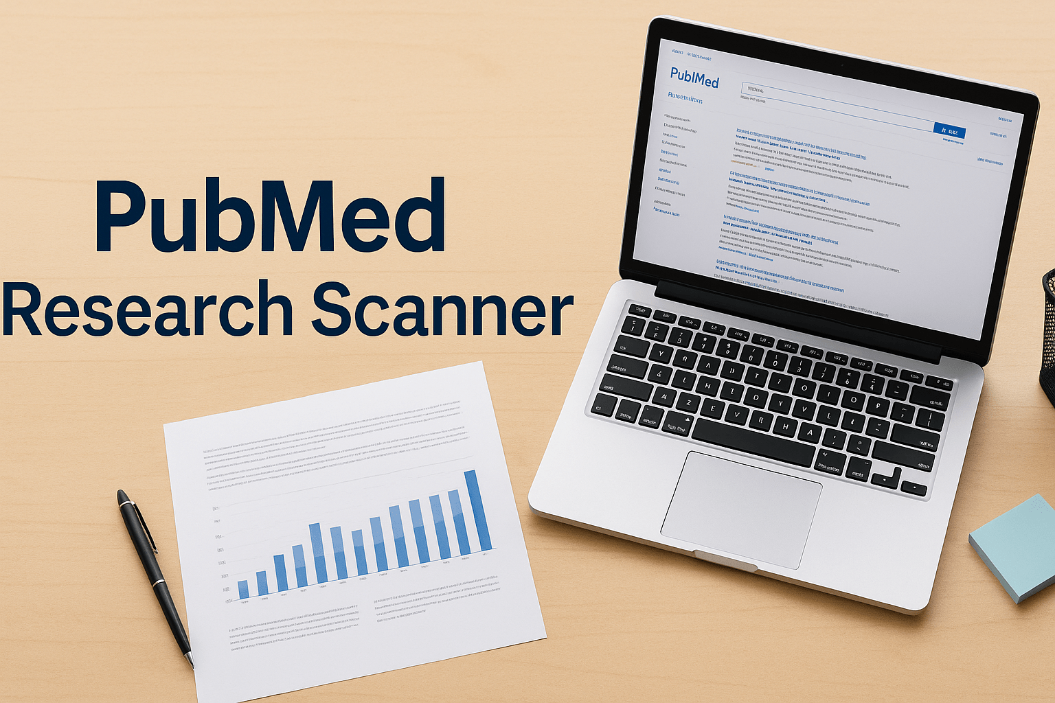 Açık kaynaklı olarak geliştirilen PubMed Research Scanner, PubMed makale taramalarını