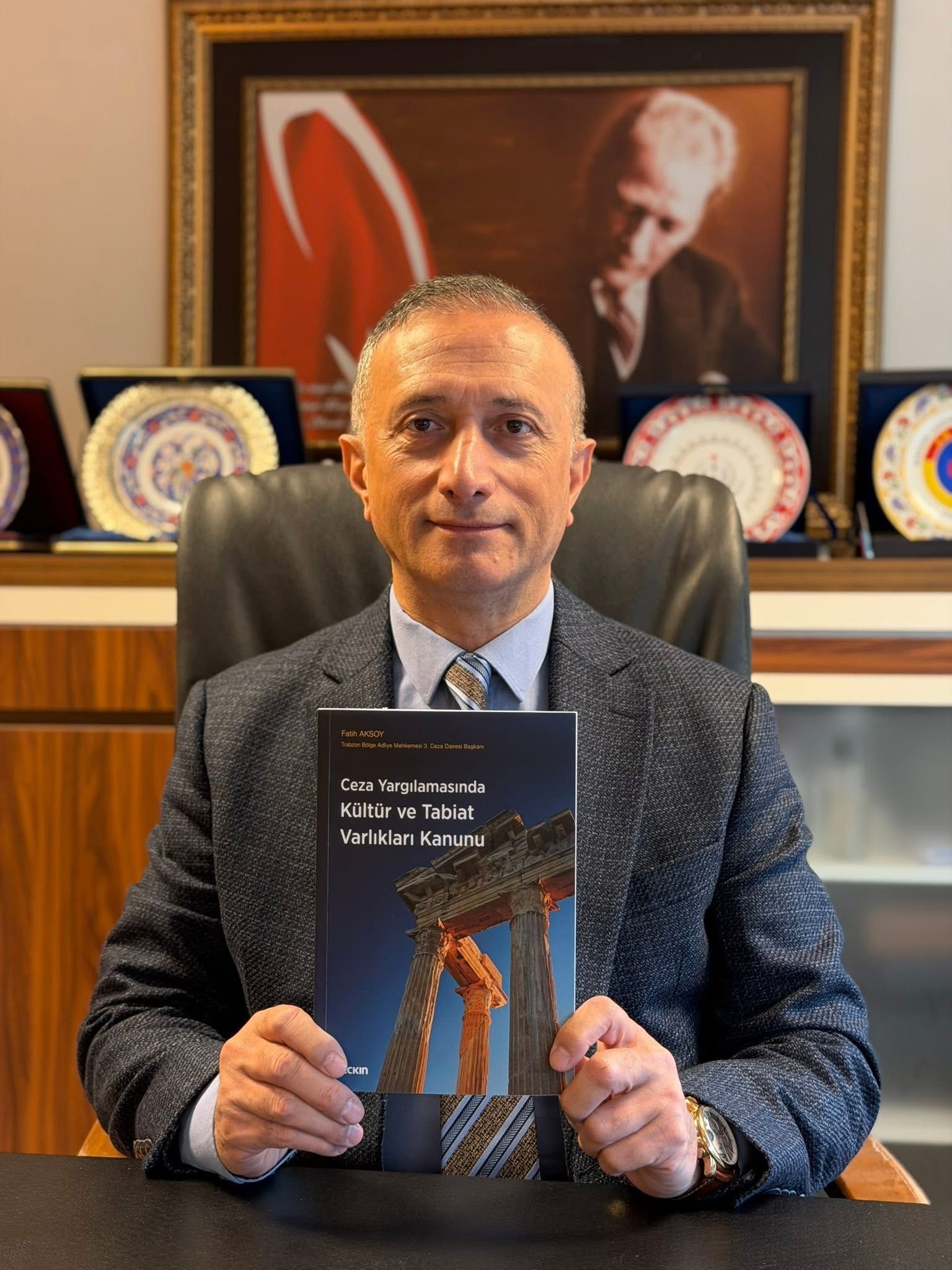 Trabzon Bölge Adliye Mahkemesi Daire Başkanı Fatih Aksoy, meslek kariyerinin